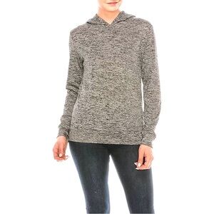 Gap | Cotton Blend Pullover Hoodie in Heather Grey Size Medium